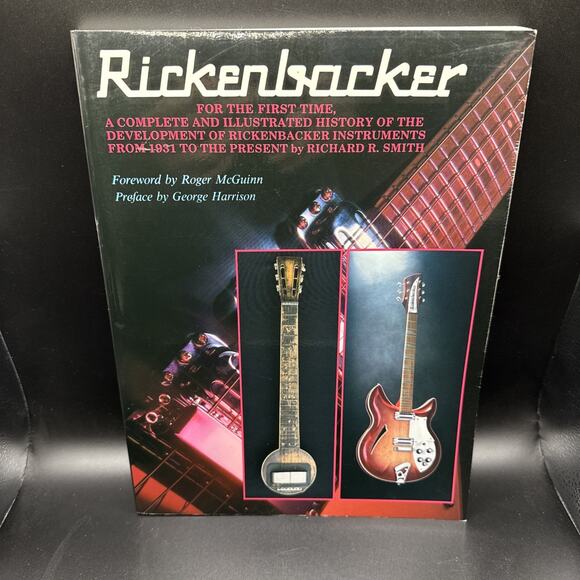Rickenbacker for the first time a complete and Illustrated History Book - Picture 1 of 9